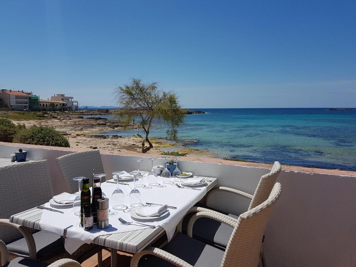 Hostal Restaurante Playa Colònia de Sant Jordi Exterior foto